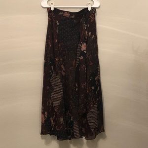 Ralph Lauren Patterned Maxi Skirt
